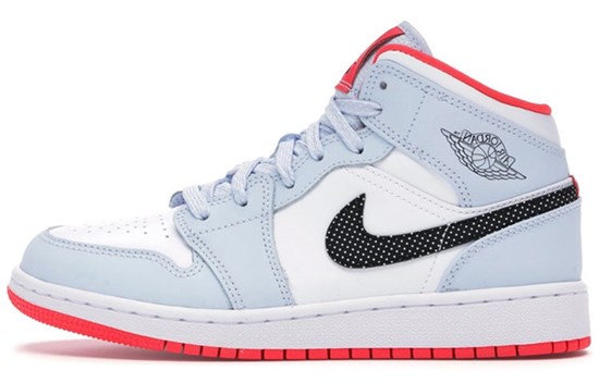 Jordan 1 Mid GS Half Blue 555112-400 - фото 598896