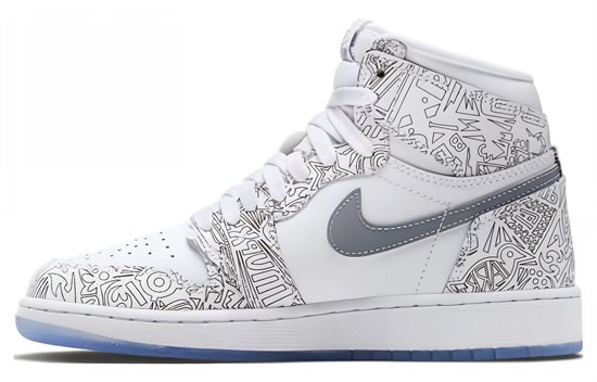 Jordan 1 Retro High BG Laser 705290-100 - фото 598989