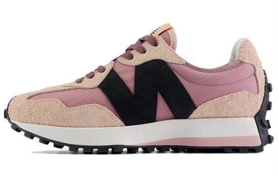 New Balance 327 White Black Pink Women's WS327WE - фото 599553