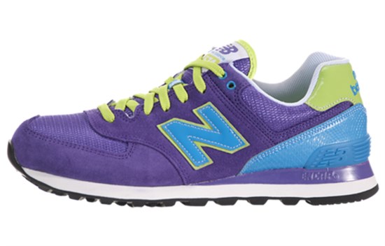 New Balance 574 Series Carnival Sneakers Purple/Blue Women's WL574BFU - фото 599694
