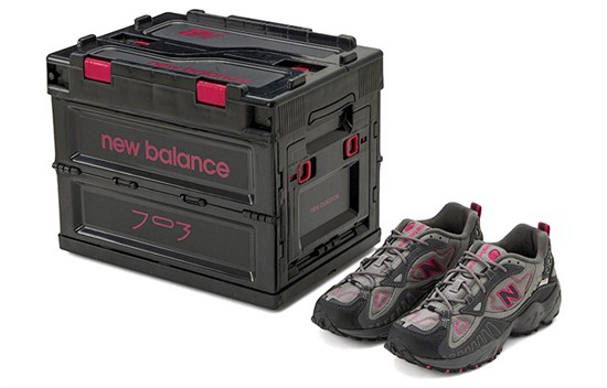 New Balance 703 Grey Pink Women's pz--3626867869315694889 - фото 599739