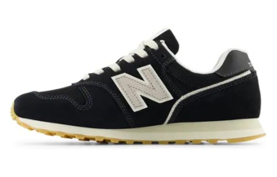 New Balance NB 373 Cushioning Wear-Resistant Low-Top Running Shoes Women's Black WL373TN2 - фото 600408