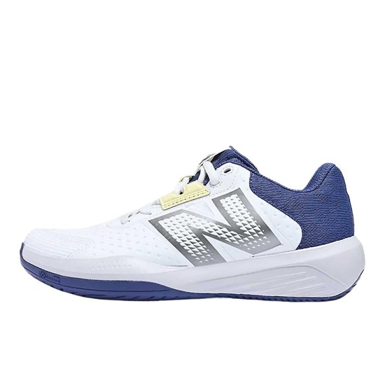 New Balance NB 696v6 Abrasion Resistant Low Top Tennis Shoes Women's White WCH696T6 - фото 600516