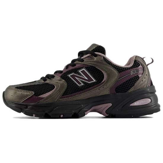 New Balance 530 Black Metallic Plum Brown MR530ADD - фото 600943