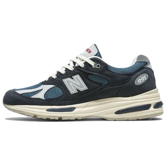 New Balance 991v2 MiUK Vintage Navy U991VN2 - фото 600975
