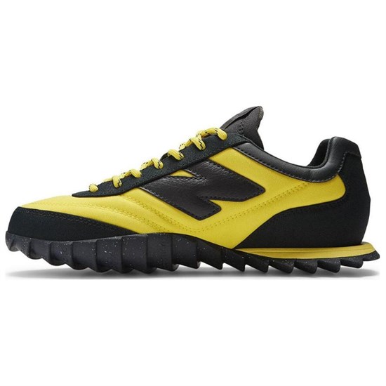 GANNI x New Balance RC30 Slip Resistant Low Top Running Shoes Men's Black Yellow URC30GA - фото 601034