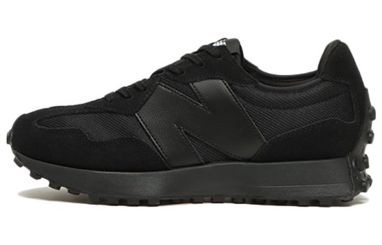 New Balance 327 Black White Tongue Logo MS327CTB - фото 601245