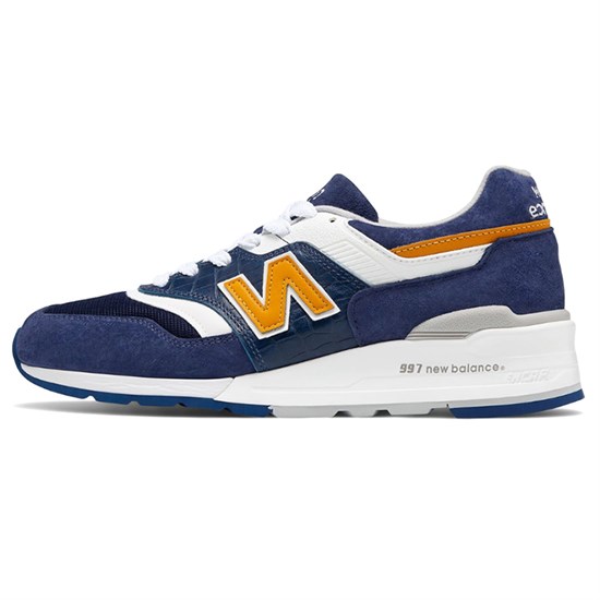 New Balance 997 MiUSA Navy Mustard M997PAN - фото 601797