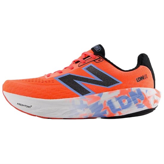New Balance Fresh Foam X 1080 V14 Anti Slip Wear Resistant Low Top Casual Running Shoes Men's Orange M1080LM - фото 602018