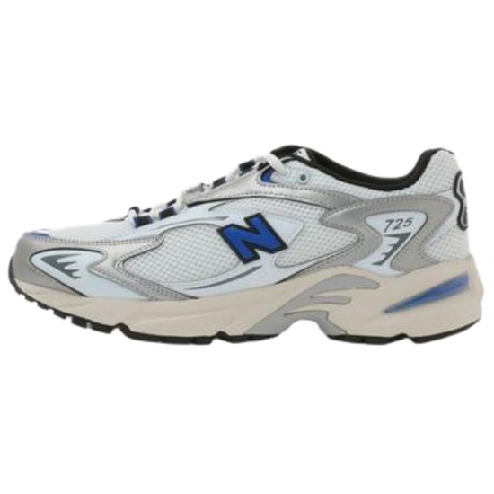 New Balance NB 725 Anti Slip Wear Resistant Low Top Casual Running Shoes Men's White ML725CI - фото 602443