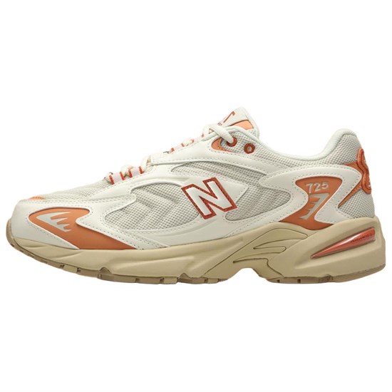 New Balance NB 725 Low Top Running Shoes Men's Beige Orange ML725FC - фото 602449