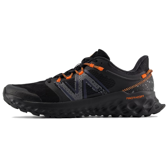 New Balance NB FRESH FOAM Garoé Cushioning Slip Resistant Low Top Trail Running Shoes Men's Black Orange MTGARORB - фото 602537