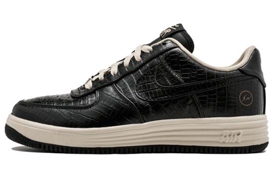 Fragment Design x Nike Lunar Force 1 Fragment HTM Non slip Lightweight Low Top Skateboard Shoes Men's Brown 638130-009 - фото 602786