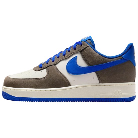 Nike Air Force 1 Anti Slip Wear Resistant Low Top Skateboard Shoes Men's Gray Blue FQ8714-200 - фото 603032