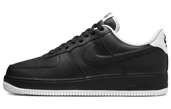 Nike Air Force 1 Low '07 Black White Sole DH7561-001 - фото 603146