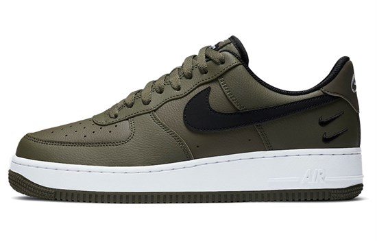 Nike Air Force 1 Low '07 Olive Black Double Swoosh CT2300-300 - фото 603225
