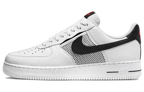 Nike Air Force 1 Low Mesh Pocket White Black DH7567-100 - фото 603433