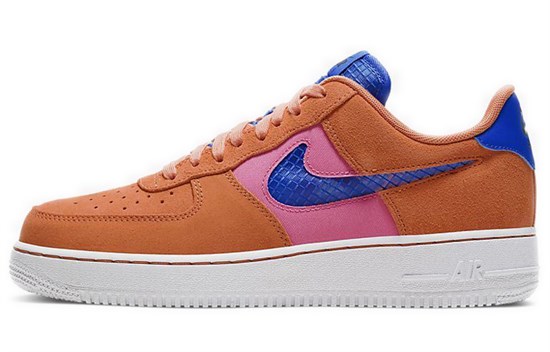 Nike Air Force 1 Low Orange Trance Lotus Pink Pacific Blue CW7300-800 - фото 603449