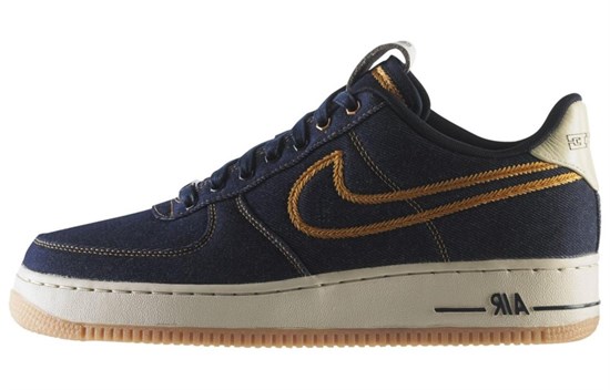 Nike Air Force 1 Low Premium Denim 318775-404 - фото 603460