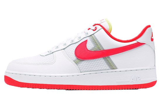 Nike Air Force 1 Low Transparent White Crimson CI0060-102 - фото 603596