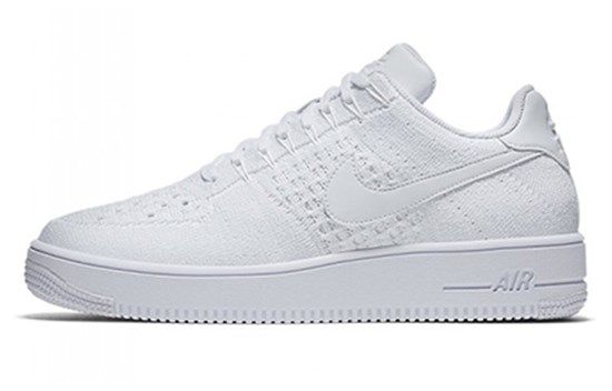 Nike Air Force 1 Ultra Flyknit Low Triple White 817419-101 - фото 603776