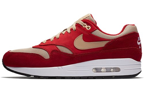 Nike Air Max 1 Curry Pack Red 908366-600 - фото 604092