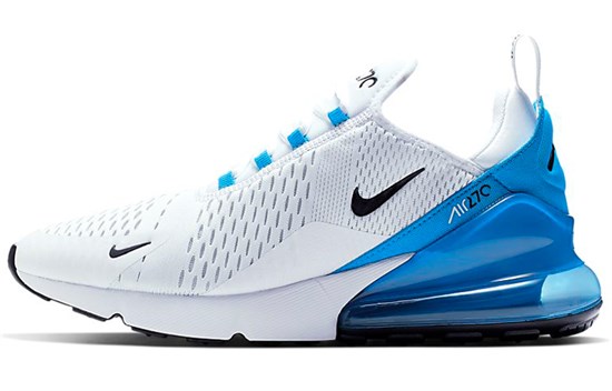 Nike Air Max 270 White Black Photo Blue AH8050-110 - фото 604388