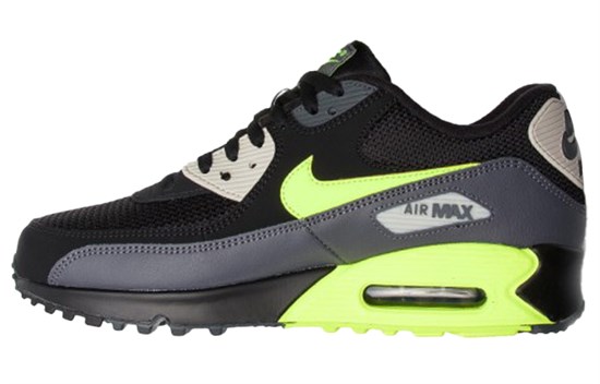 Nike Air Max 90 Dark Grey Black Volt AJ1285-015 - фото 604517