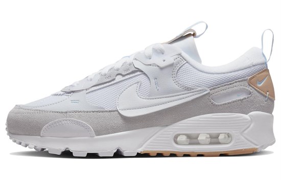 Nike Air Max 90 Futura Se 'Gray White' Women's DX3280-100 - фото 604539