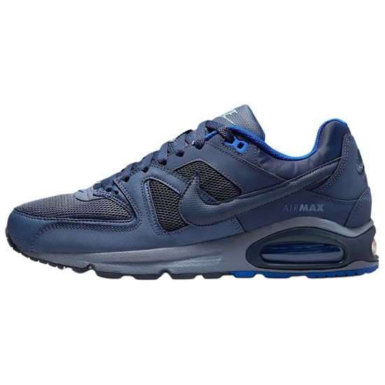 Nike Air Max Command Anti Slip Wear Resistant Low Top Casual Running Shoes Men's Blue 629993-407 - фото 605256