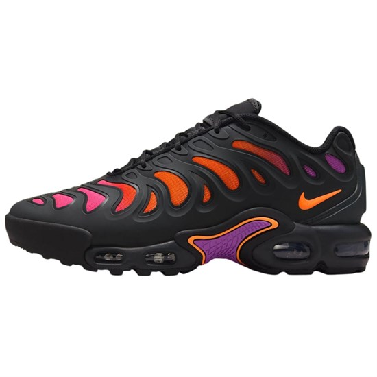 Nike Air Max Plus Anti Slip Wear Resistant Low Top Casual Running Shoes Men's Black FD4290-014 - фото 605512