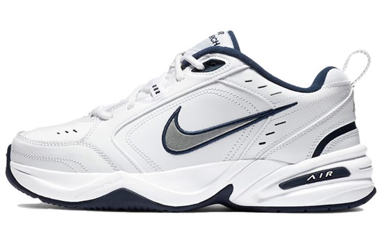 Nike Air Monarch Iv White Navy 415445-102 - фото 605815