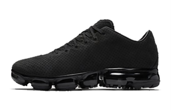 Nike Air VaporMax Leather Triple Black AJ8287-001 - фото 606175