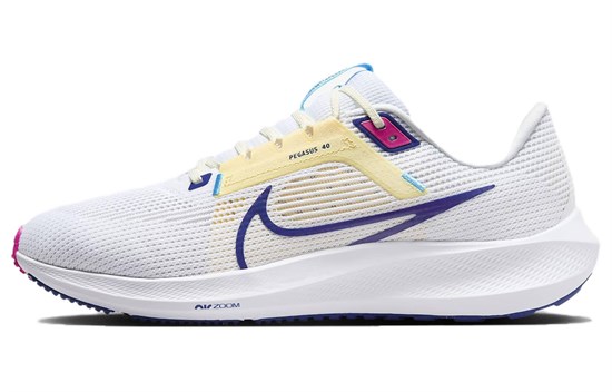 Nike Air Zoom Pegasus 40 White Deep Royal Blue DV3853-105 - фото 606528