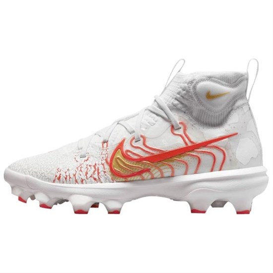 Nike Alpha Huarache NXT Anti Slip Wear Resistant High Top Training Shoes Men's White DJ6519-161 - фото 606862