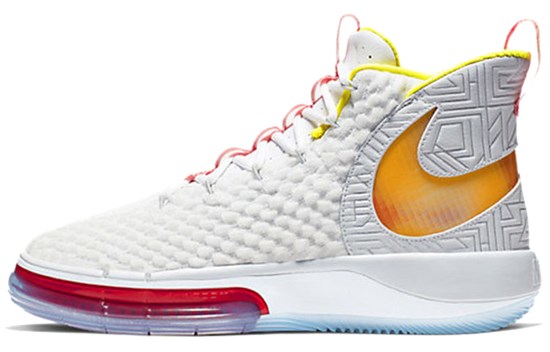 Nike AlphaDunk White Red Yellow BQ5402-100 - фото 606888