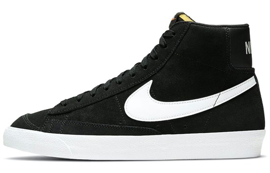 Nike Blazer Mid 77 Suede Black White CI1172-005 - фото 607086