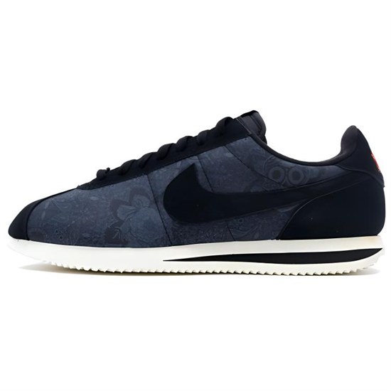 Nike Cortez Anti Slip Wear Resistant Low Top Casual Shoes Men's Black 816562-001 - фото 607285