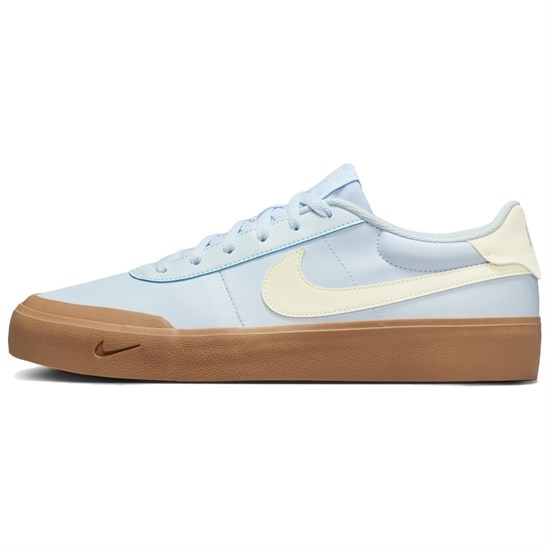 Nike Court Shot Anti Slip Wear Resistant Low Top Skateboard Shoes Men's Blue IB2316-400 - фото 607433