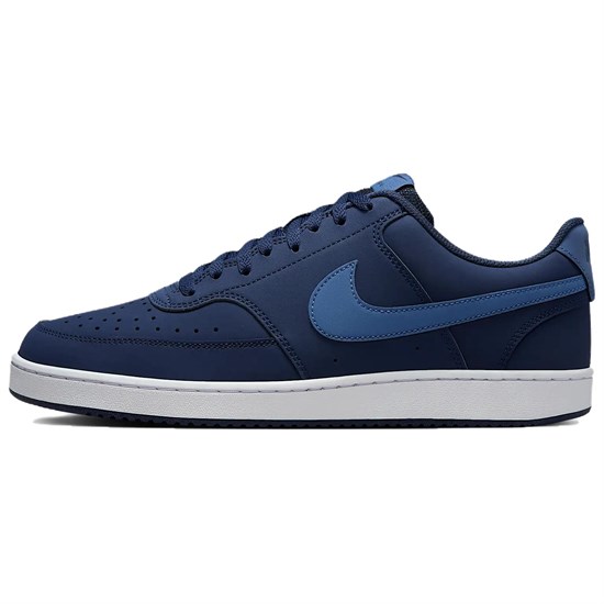 Nike Court Vision Anti Slip Wear Resistant Low Top Skateboard Shoes Men's Blue HM6193-410 - фото 607455
