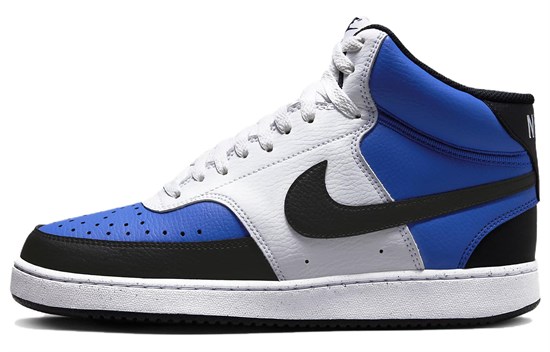 Nike Court Vision Mid Next Nature 'Game Royal Black' FQ8740-480 - фото 607497