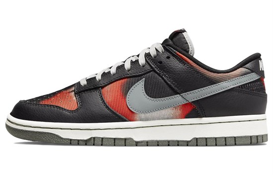 Nike Dunk Low Graffiti Black Red DM0108-001 - фото 607767