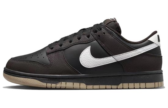 Nike Dunk NN Abrasion Resistant Breathable Low Top Skateboard Shoes Men's Black HF9984-001 - фото 607865
