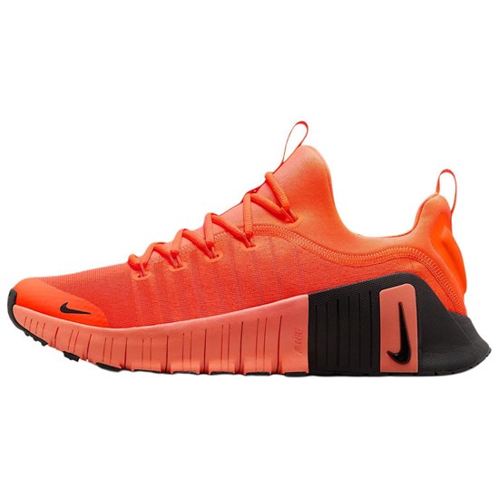 Nike Free Metcon 6 Anti Slip Wear Resistant Low Top Training Shoes Men's Orange FJ7127-801 - фото 608091