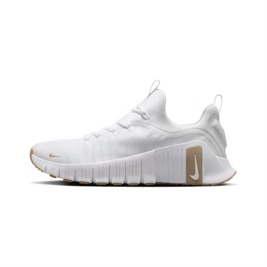 Nike Free Metcon 6 White Gum Light Brown Hemp FJ7127-105 - фото 608118