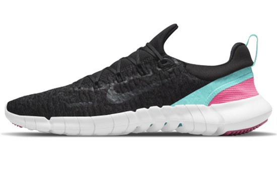 Nike Free Run 5.0 'Black Dynamic Turquoise' CZ1884-005 - фото 608169