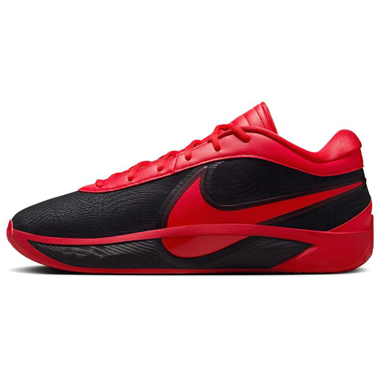 Nike Giannis Freak 6 Anti Slip Wear Resistant Low Top Basketball Shoes Men's Black Red FJ7807-003 - фото 608242