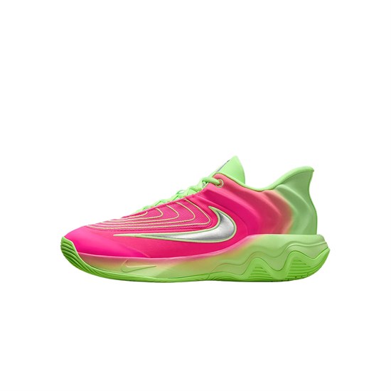 Nike Giannis Immortality 4 Low Top Basketball Shoes Men's Explosion Green Yellow FQ3681-303 - фото 608309