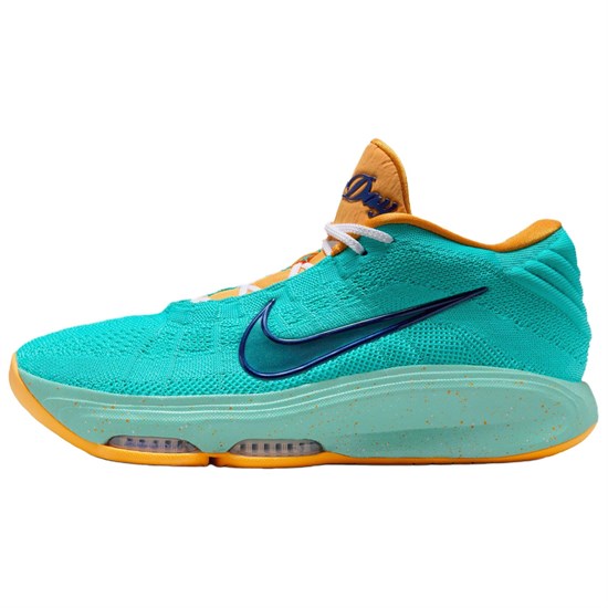 Nike GT Hustle 3 Anti Slip Wear Resistant Mid Top Basketball Shoes Men's Blue IF2521-300 - фото 608338