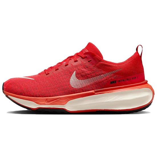 Nike Invincible 3 Cushioning Slip Resistant Low Top Casual Running Shoes Men's Red DR2615-601 - фото 608584